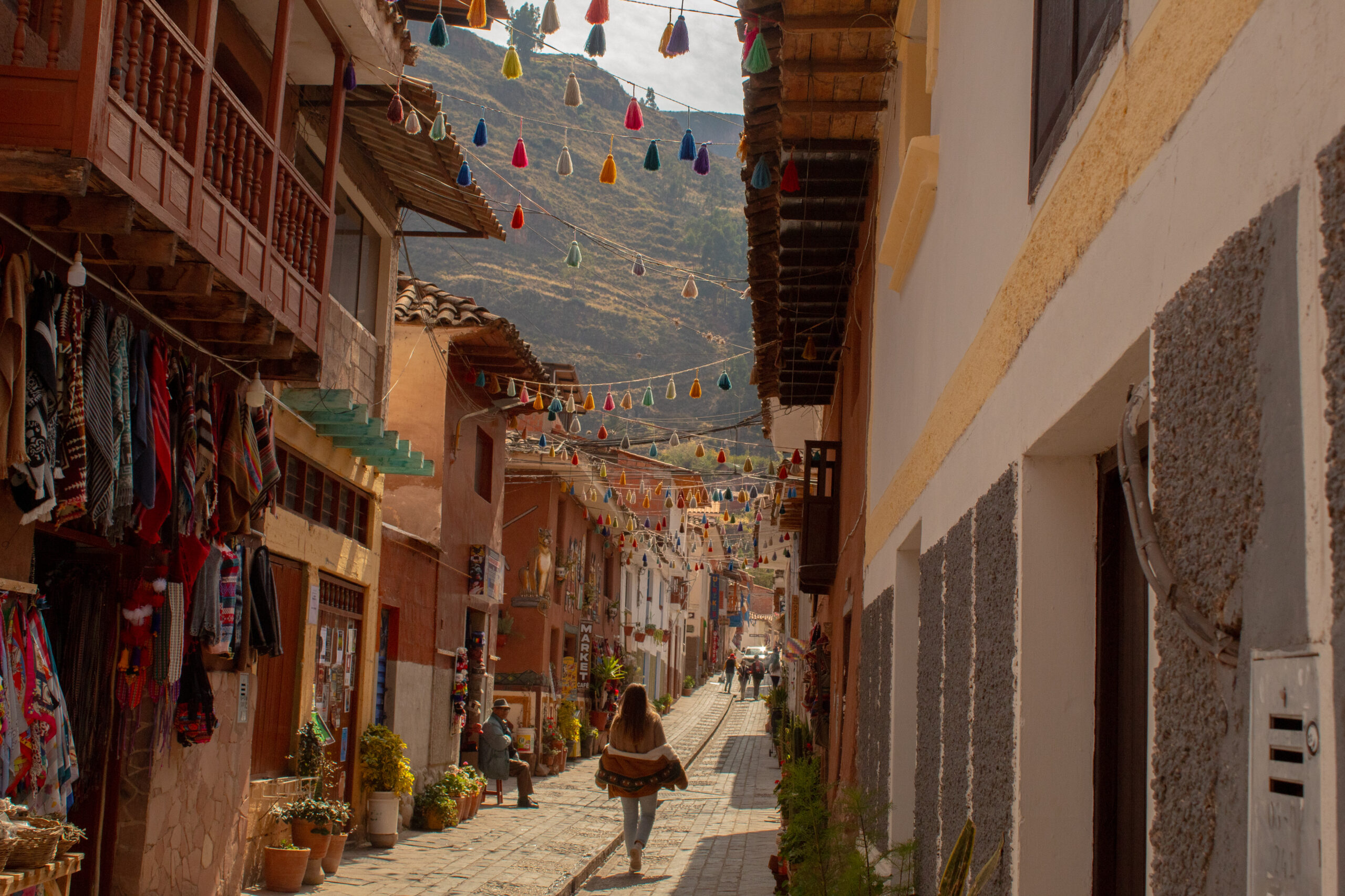 The streets of Pisac